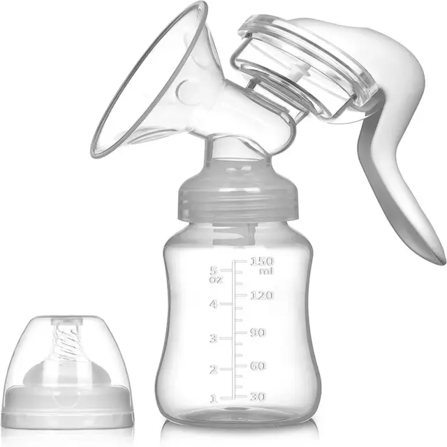 Manual Breast Pump, Portable Manual Postpartum  Yadala Manual Breast Pump - Port