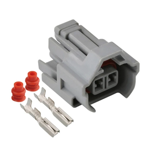Connecteur Molex 4 Broches Rouge - Mâle Et Femelle Pour Alimentation PC Portable - 10