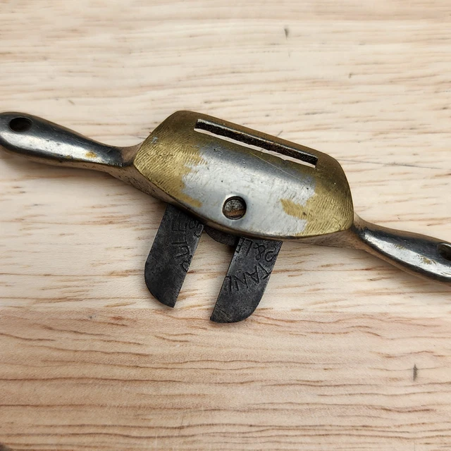 Stanley 3-11/16 Spoke Shave Woodworking Tool, Block Planer Scraper Shaper"