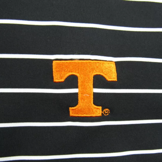 Tennessee Volunteers Polo Shirt Mens XL Black Peter Millar Summer Comfort Golf 3