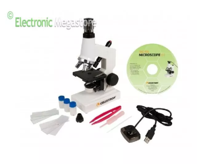 Microscopio Biologico con webcam digitale Celestron Cod.44320