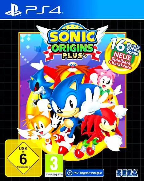 Sonic Origins PLUS - Day One Edition - PS4 / PlayStation 4 - Neu & OVP - EU