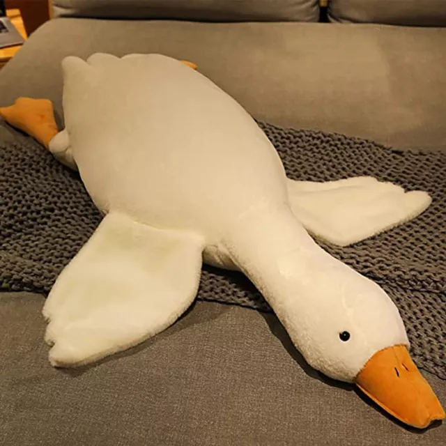 50/90/130/160/190cm Giant Sleeping Pillow Goose Duck Plush Toys Cushion Stuffed