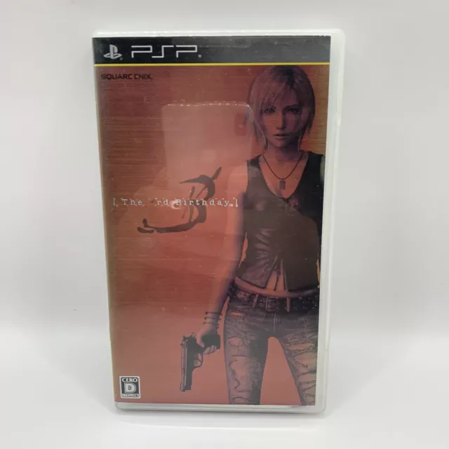 The 3rd Birthday Parasite Eve 3 Playstation Portable PSP Japan