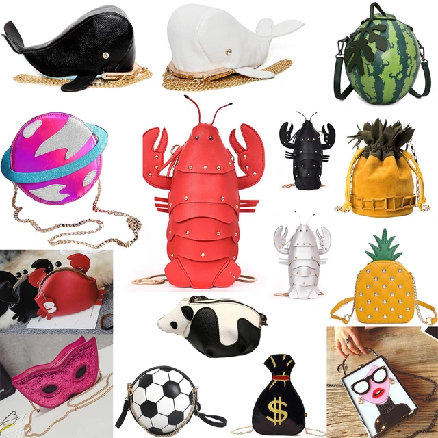 Femmes Dessin Animé Animal Dollars Téléphone Sac en Bandoulière Sacoche Cabas ,