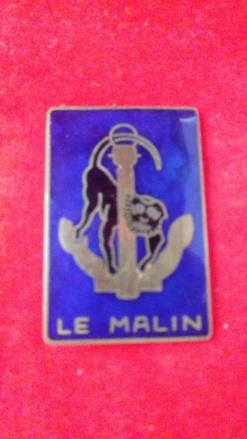 Insigne Marine Nationale Française - Lion, Contre-Torpilleur - Fabrication Augis Lyon