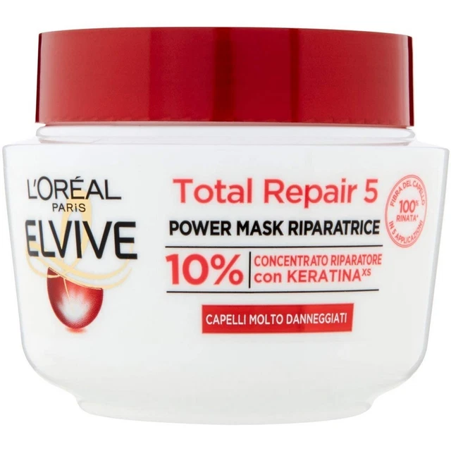 Elvive Maschera Total Repair 5 Ricostituente 300Ml 30959