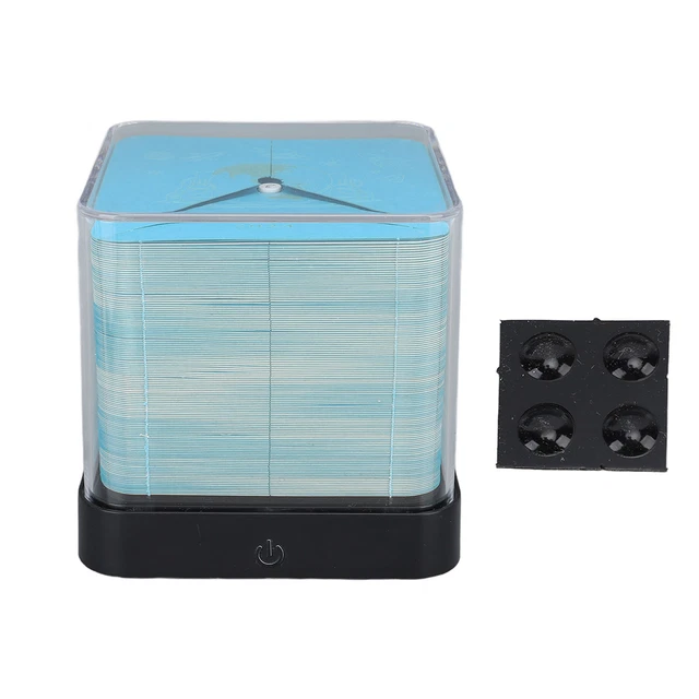 (BLUE)2024 3D EARTH Calendar 2024 Calendar 3D Memo Pad Paper Beautiful