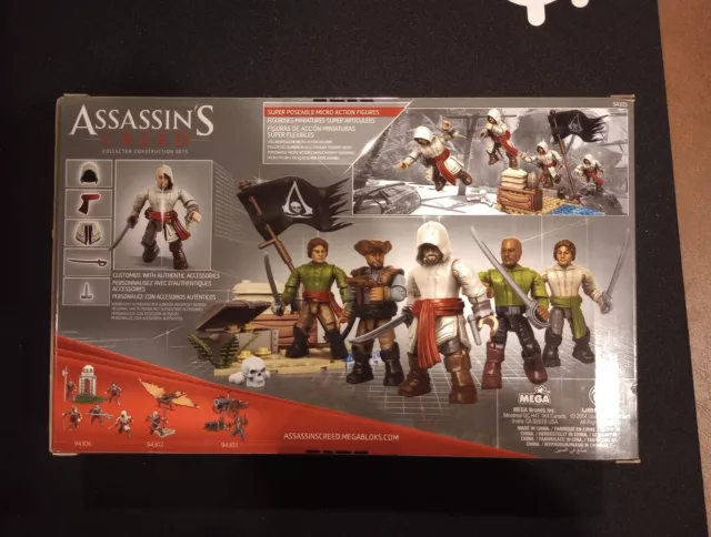 Mega Bloks Assassin’s Creed Pirate Crew Pack Collectors Series 94305 NEW 2