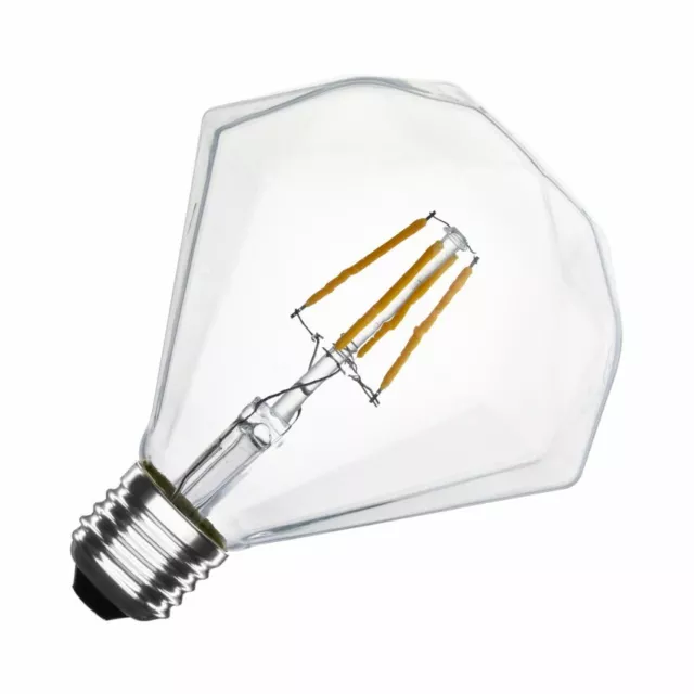 Ampoule LED E27 Dimmable Filament Diamond G105 3.5W