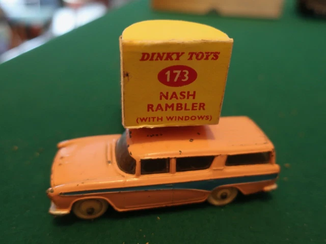 Miniature Dinky Toys Angleterre N°173 - Nash Rambler - Dans Sa Boîte