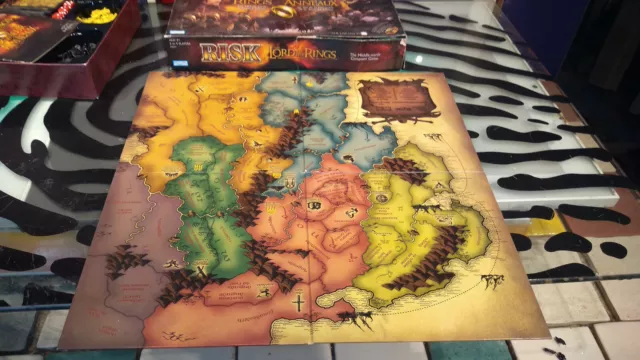 Risk - Lord of The Rings Decent Condition - No Ring - Middle Earth Conquest