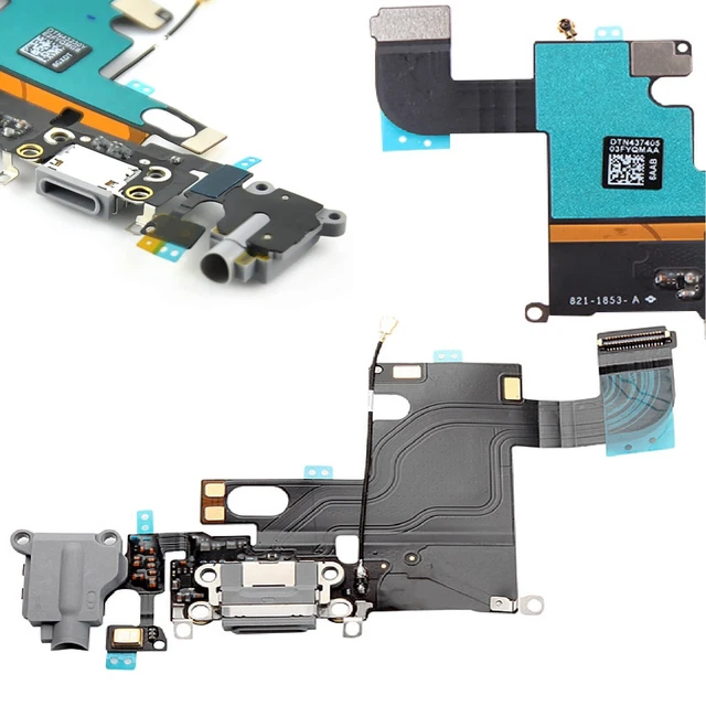 Charging Port For iPhone 6 Dock Connector Replacement Headphone Jack Mic Flex