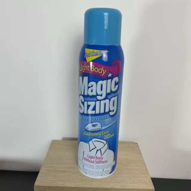 3x Faultless Starch Magic Sizing Light Finish Ironing Spray 20 oz - (Pack  of 3)