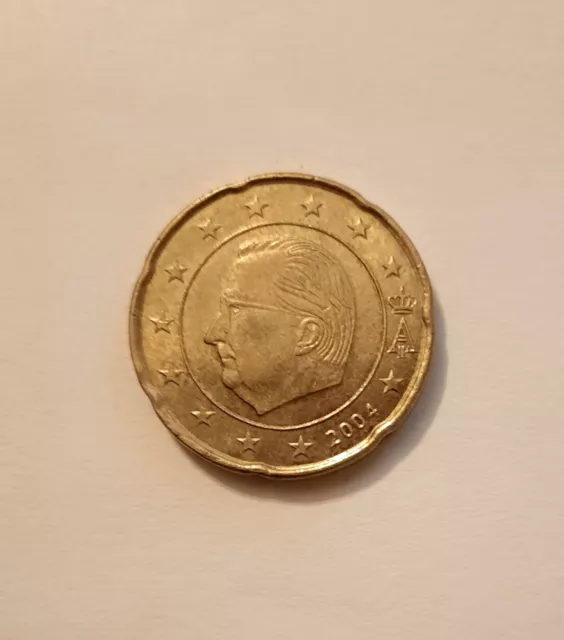 20 Euro Cent, Belgium,  2004