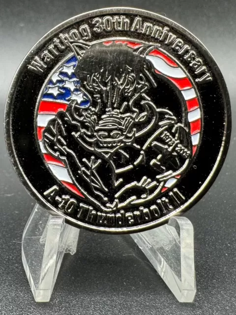 USAF Air Force Warthog A-10 Thunderbolt 30th Anniversary Military Challenge Coin