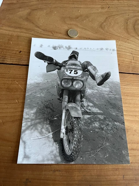1991 N56 Christian Cateloy Yamaha Competition Racing Motorcycle Photo