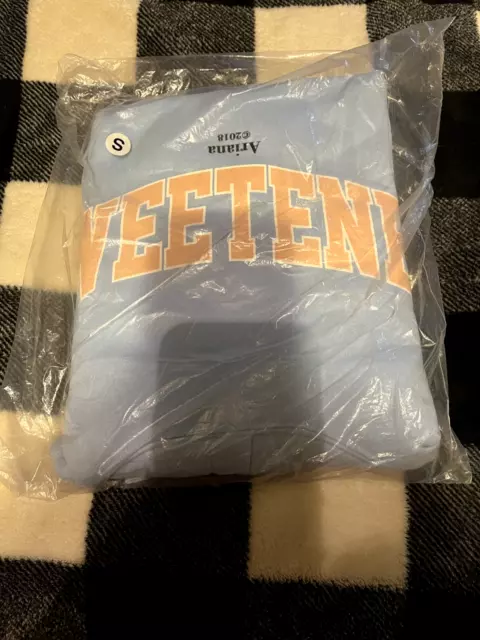 ARIANA GRANDE X Nicopanda Blue Sweetener Hoodie Size Small NIP