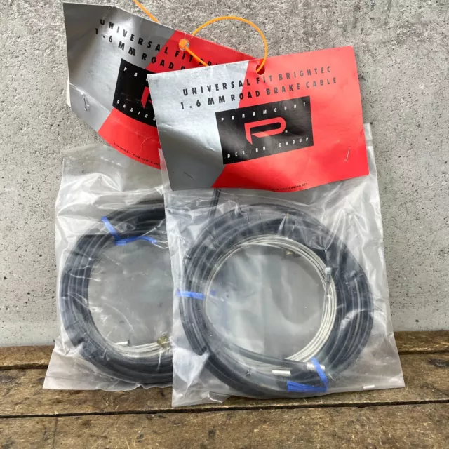 Vintage Schwinn Paramount Brake Cable Housing NOS  Lot 2 Black 1.6 mm Universal