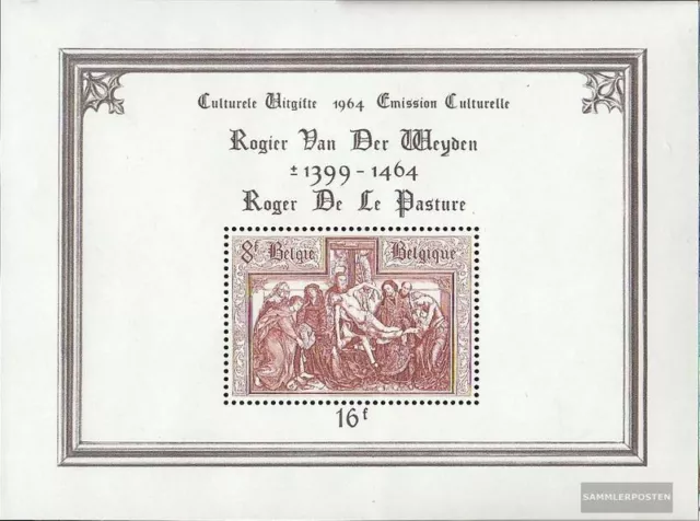 Bélgica Bloque 31 (completa.edición.) nuevo con goma original 1964 cultura