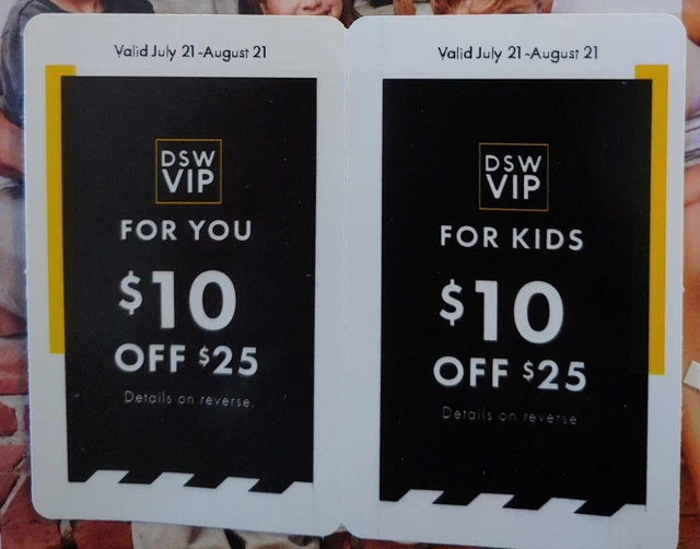 Dsw coupon 10 top off 25