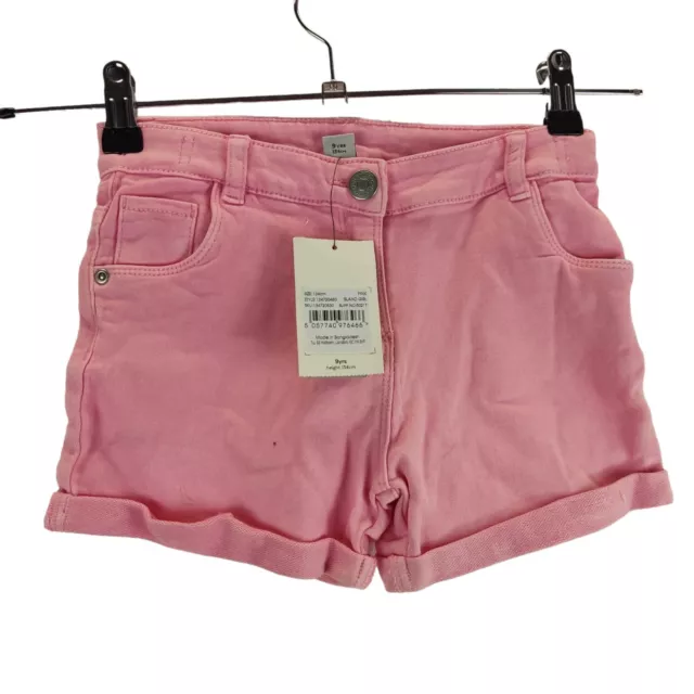 tu bambini pantaloncini rosa elasticizzato tasche chiusura a bottone età 9 anni nuovi