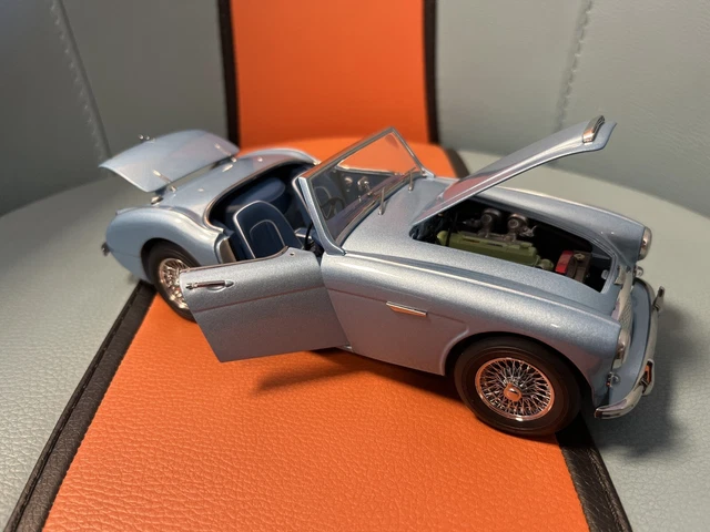 Kyosho Austin Healey 3000 MK-1 BN7 Healey Bleu 1/18 Kyosho Austin Healey 3000 MK-1 BN7 Healey Bleu 1/18