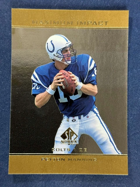 1998 SP Authentic Maximum Impact #SE-11 Peyton Manning Colts RC