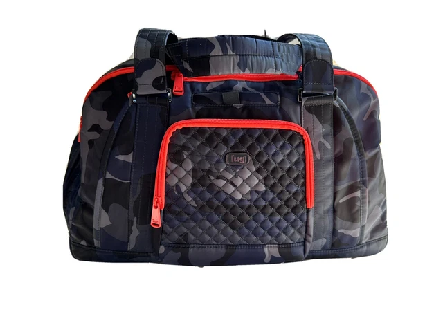 Lug Propeller Duffel Bag Camo Navy Travel Carry On Overnight Gym