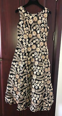 New Ted Baker Wedding Irdesa Lace Applique Midi Dress Sz 1,3