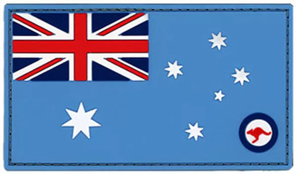 RAAF Ensign Flag Royal Australian Air Force PVC Patch Australia