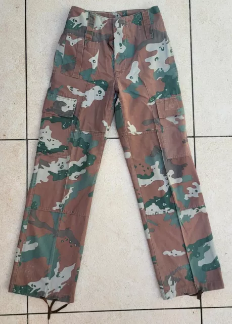 SANDF Combat Uniform. 90s South African Army Camouflage 26x30 Trousers. MYT