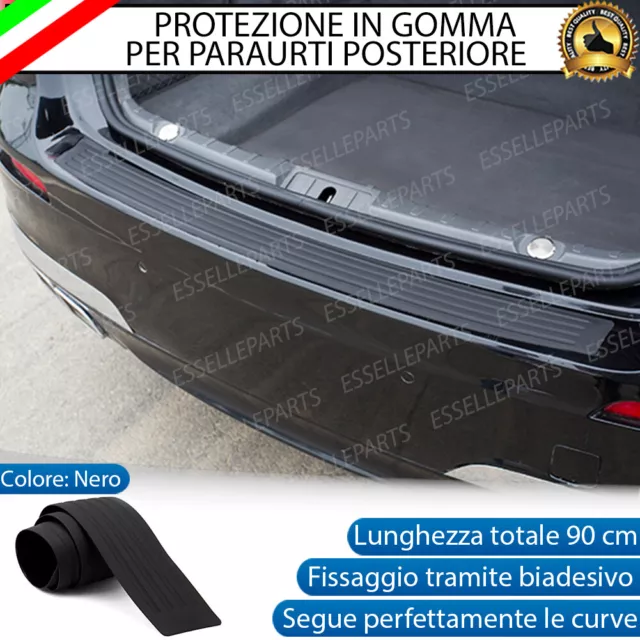 Protezione Nera Soglia Posteriore Bagagliaio Per Mercedes Classe S W221