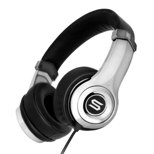 SOUL Ultra Dynamic Bass HD Headphones Hard Carry Case Music + Calls, Brand New