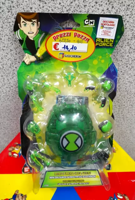 Ben Ten Alien Force Mini Camera Crea Alieni + 4 anni by Giochi Preziosi