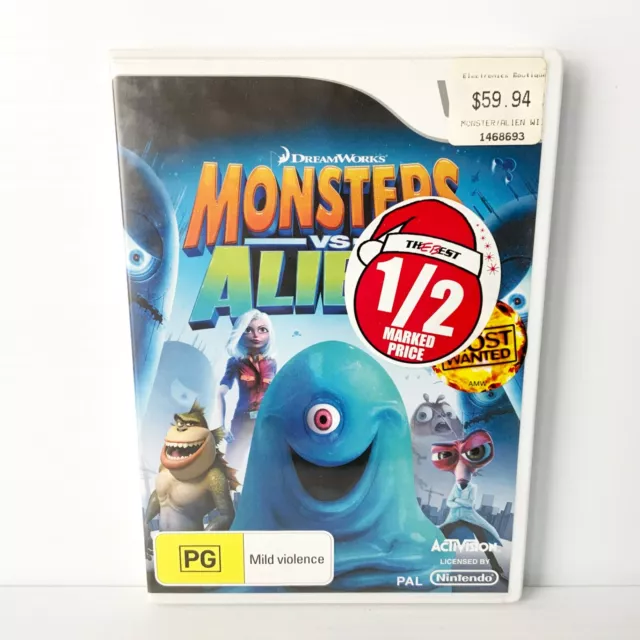 Monsters Vs. Aliens - Nintendo DS