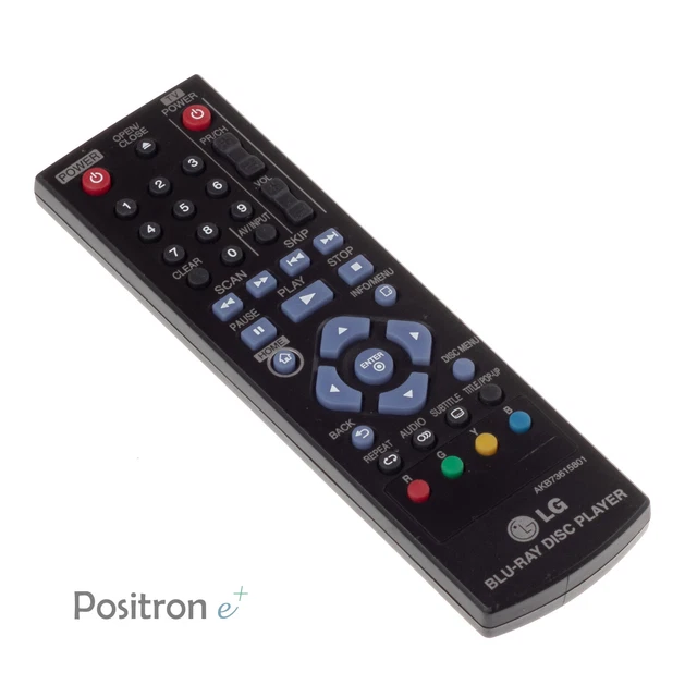 Control Blu Ray LG Akb73896401 | Cuotas sin interés
