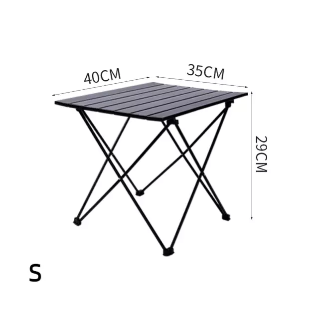 Table Outdoor Mini Folding Camping Picnic Portable Desk Household Alloy Hiking 2