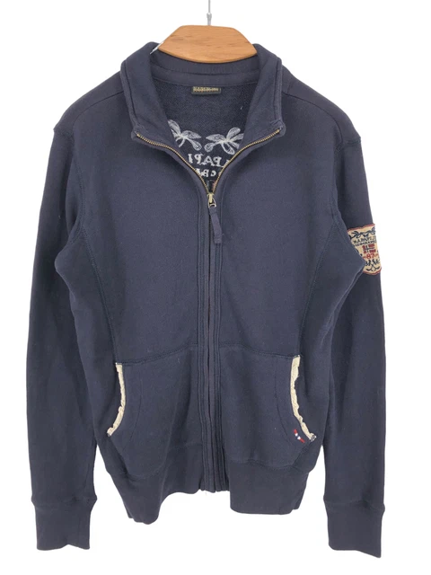 Napapijri Uomo Cerniera Intera Maglione Cardigan Maglione Taglia L