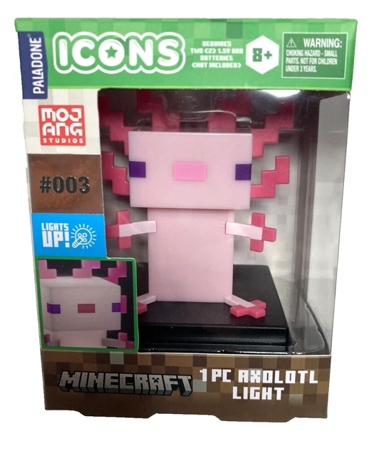 PALADONE ICON MINECRAFT Axolotl Light #003 £15.67 - PicClick UK