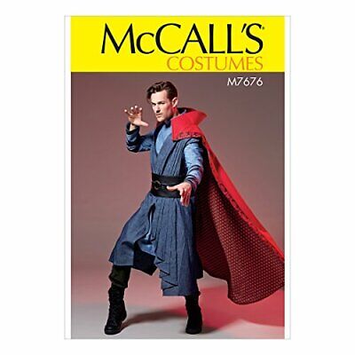 McCall' s Patterns 7676 – Cartamodello per costume da uomo, tessuto,, (J3S)