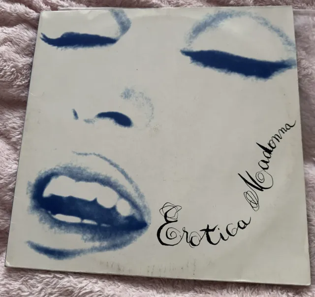 Madonna Erotica Double Gatefold 1992 Sex LP Vinyl Record NM UK:WX 491