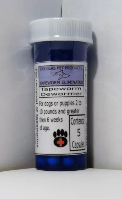 Expert Care- Tapeworm Killer 4 Dogs & Puppies 2 to 10lbs - ONE DOSE will do it!