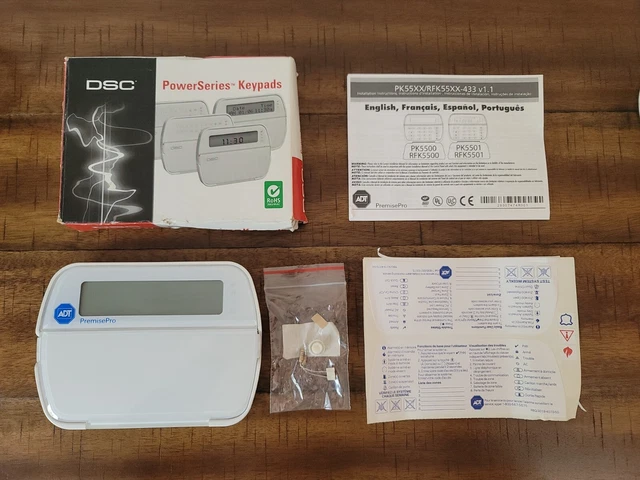 DSC Power Series PK5501 ADT PremisePro Keypad