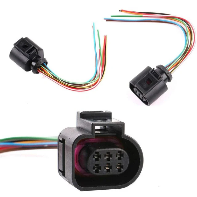 6 PIN THROTTLE Body Connector Plug Socket Wiring Repair Loom