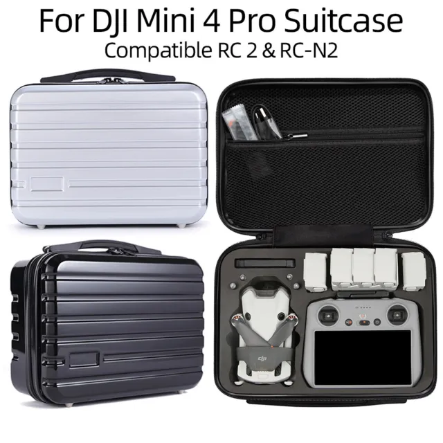 For DJI Mini 4 Pro Drone Hard Shell Carrying Case Storage Bag Anti-skid Travel