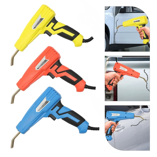 100W Kunststoff Schweißgerät, Auto Stoßstange Reparatur Kit - mit 400 PCS Schweißnagel, 220V Schweißen Reparieren kit für Instandsetzung Gebrochener