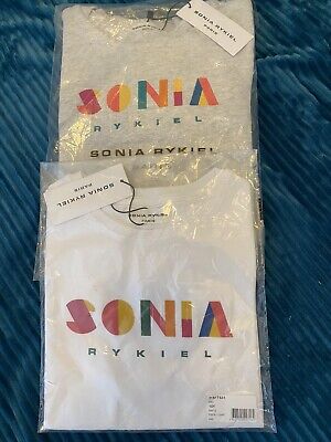 Bnwt Sonia Rykiel Paris £145 Sweatshirt And T-Shirt Set Kids/Girls Age 10 Years