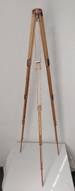 Antikes ICA Dresden Holz Stativ Dreibein Fotostativ Kamerastativ 1926 bis 1930er