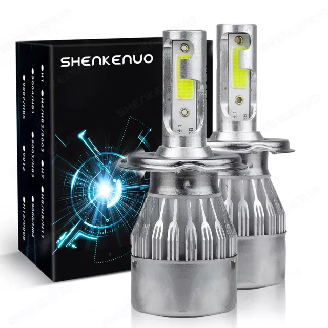 NEW Style LED H4 Hi/Lo Beam Car Conversion Headlight 110W Bulb Kit Xenon White